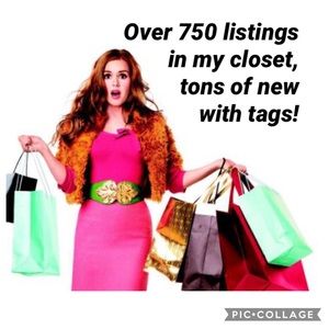 My closet is full of stuff! Tons of new with tags